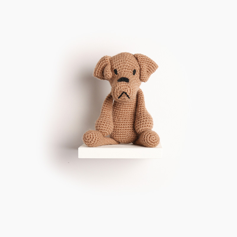 dog puppy crochet amigurumi project pattern kerry lord Edward's menagerie